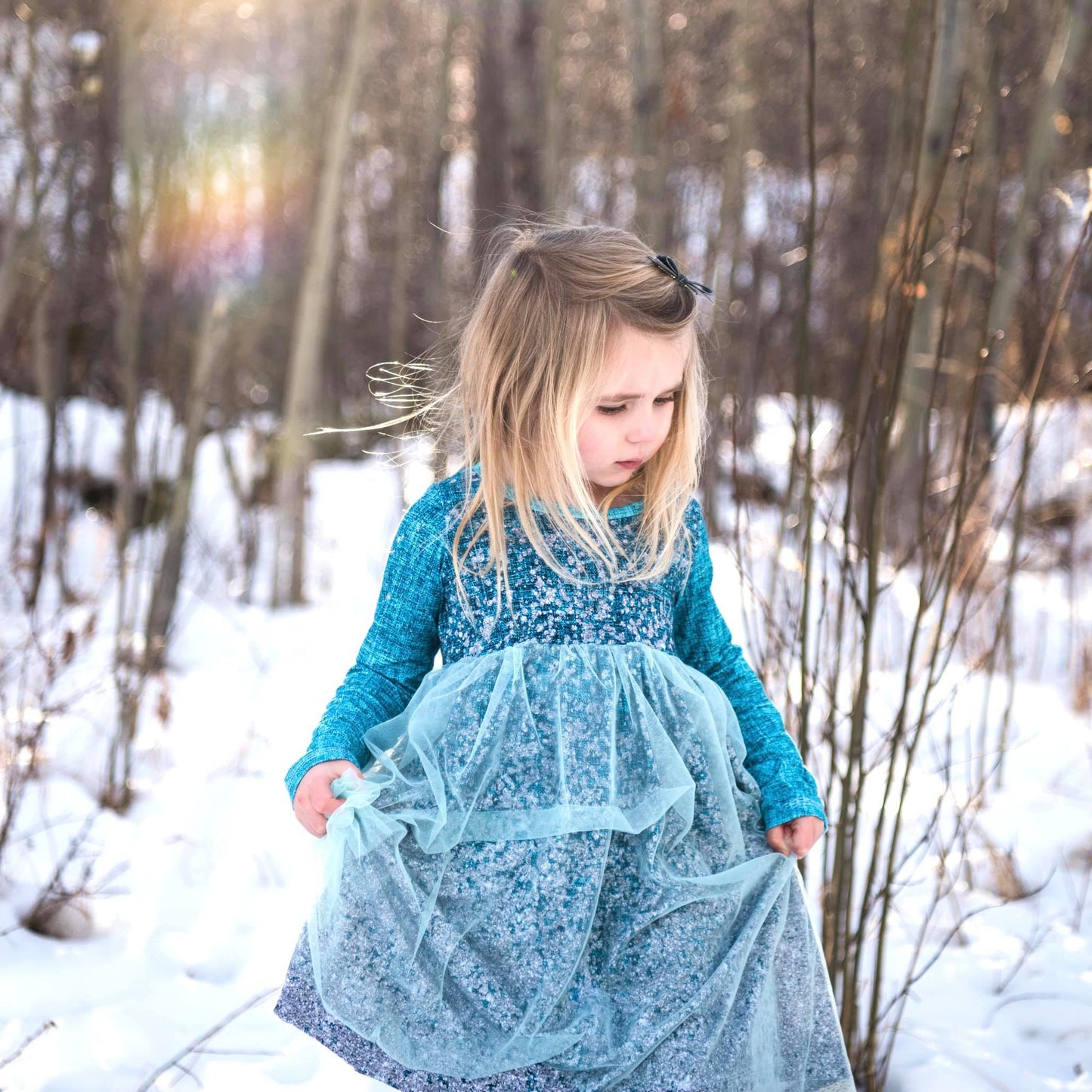 Glitter Fall - Tulle Everyday Dress