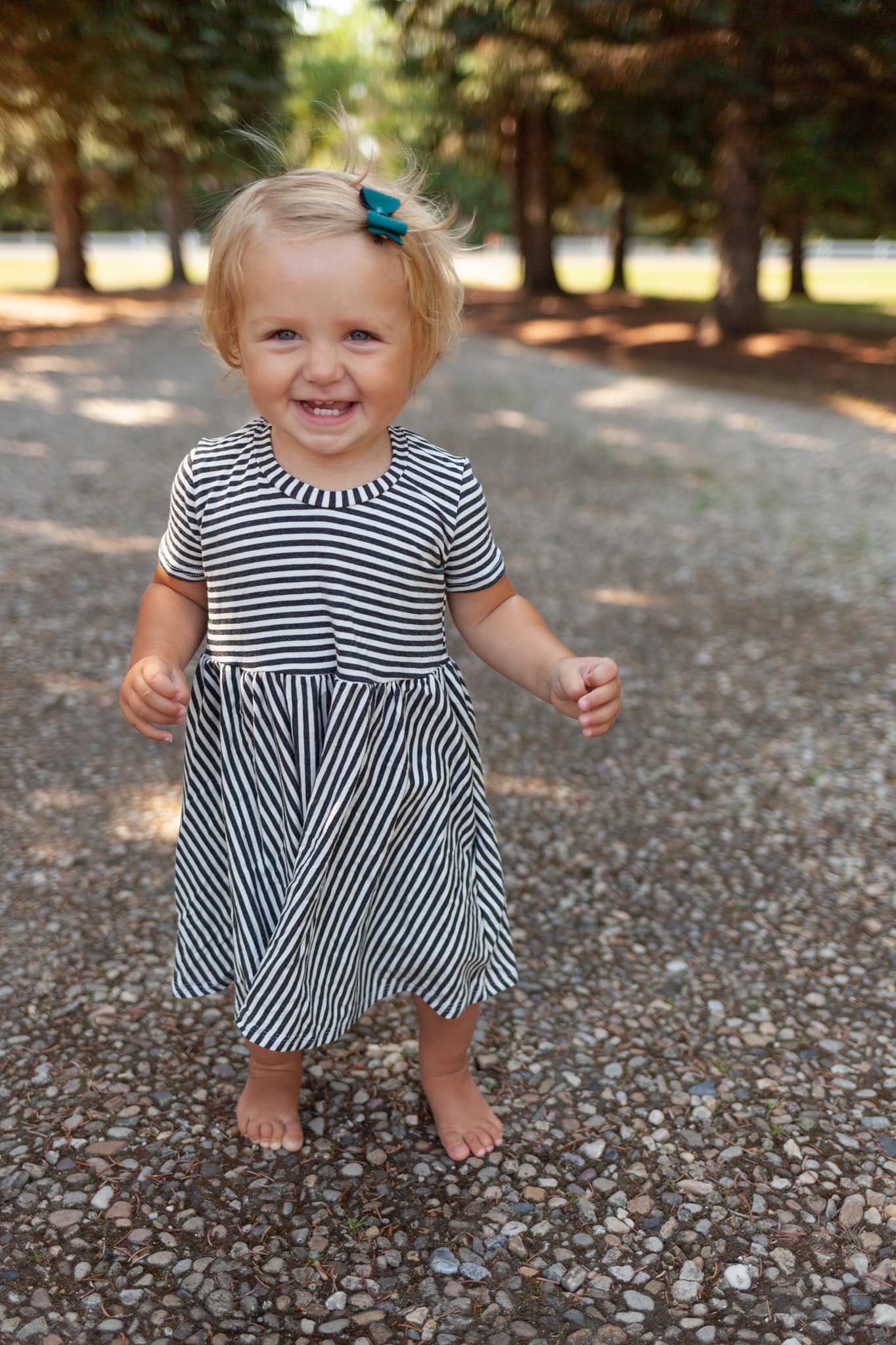 Twirl Dress - Classic Stripe