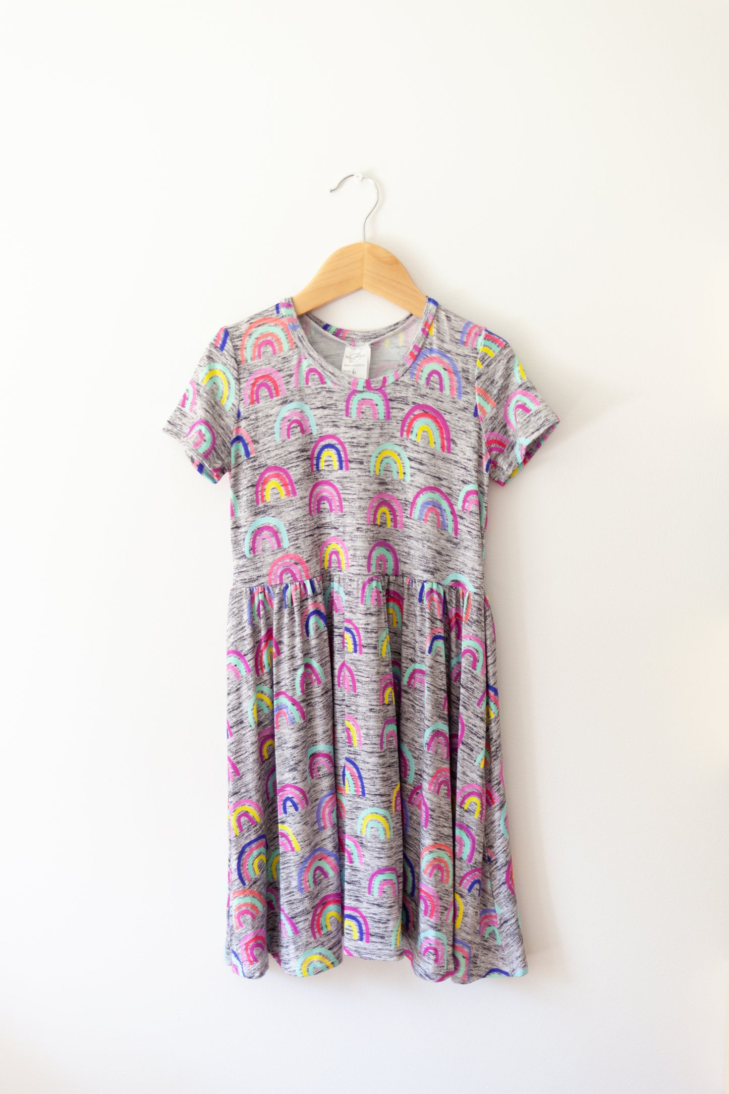 Twirl Dress - Bright Rainbows