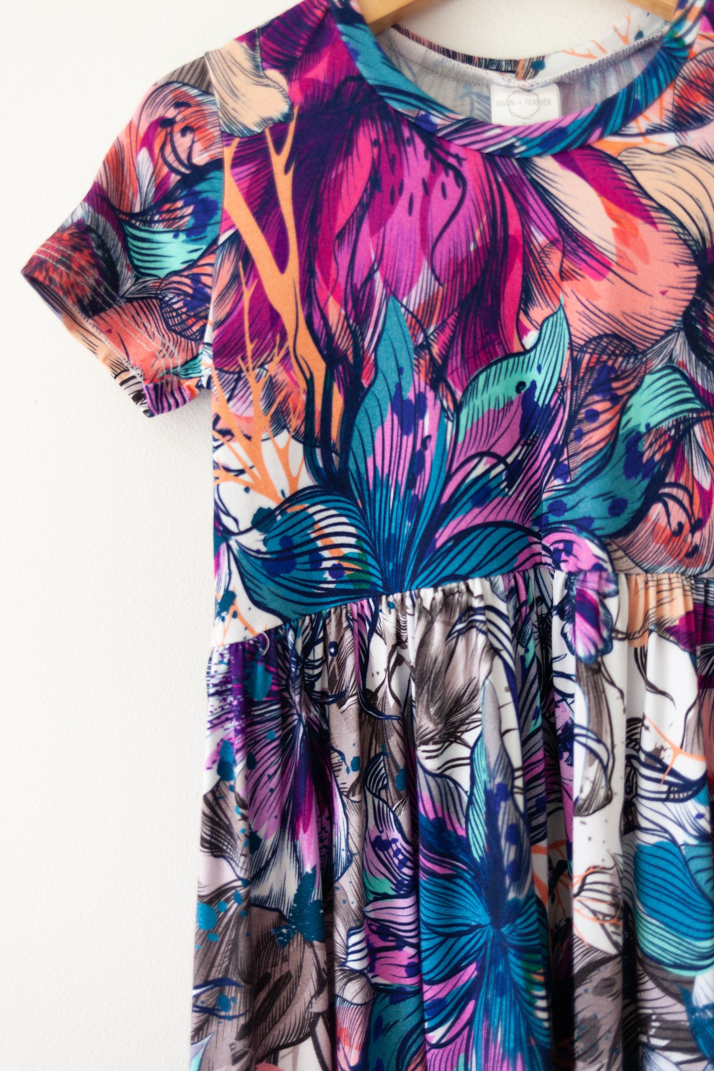 Twirl Dress - Graffiti Floral