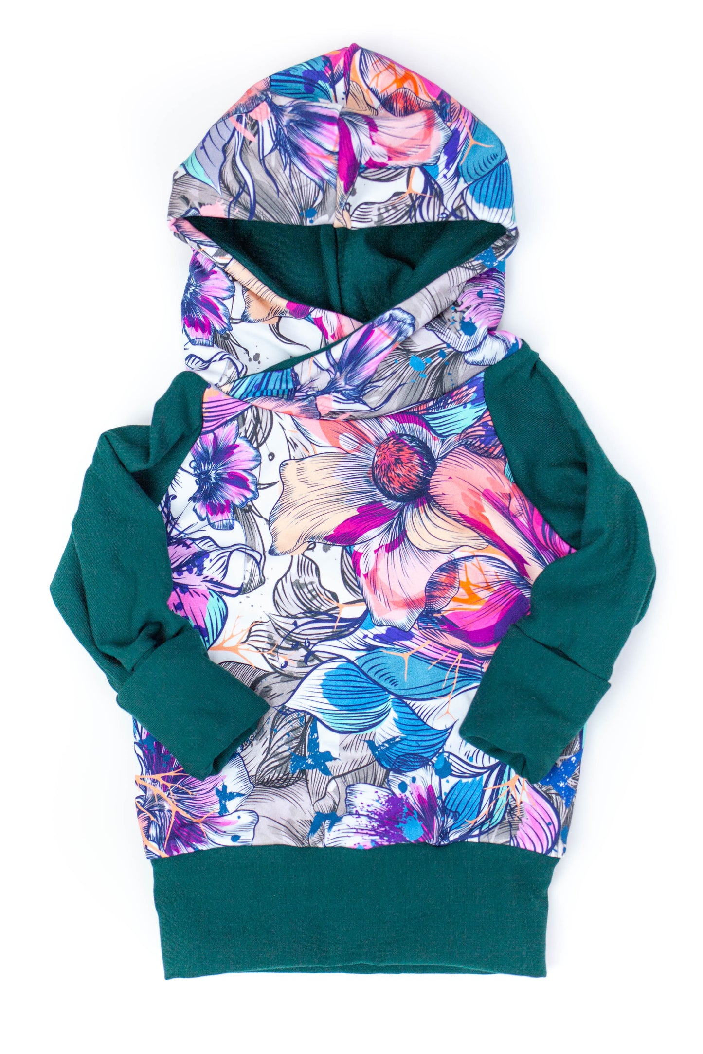 Grow Hoodie - Graffiti Floral