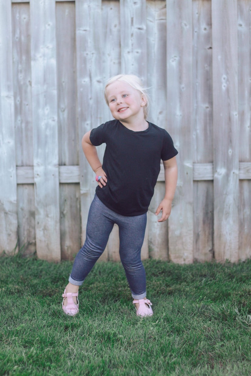 Kids Basic Tee - Black