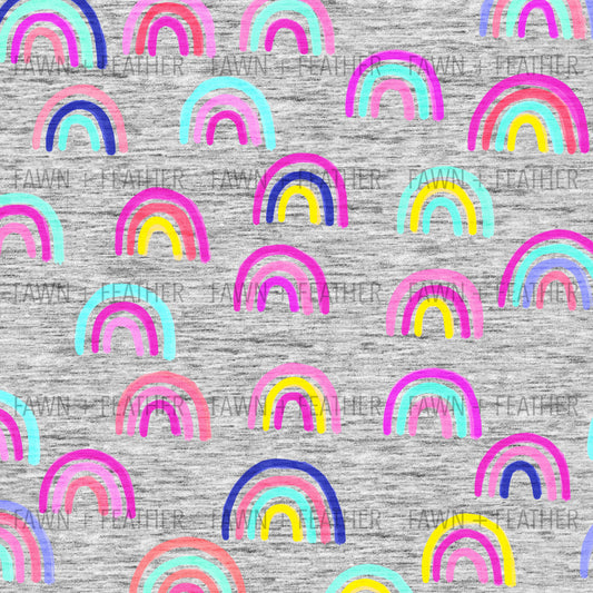 Kids Leggings - Bright Rainbow